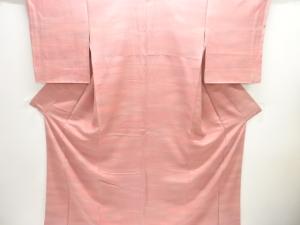 未使用品　暈し一つ紋色無地着物